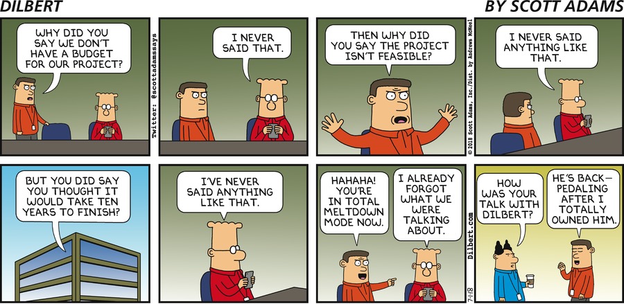 Dilbert Cartoon